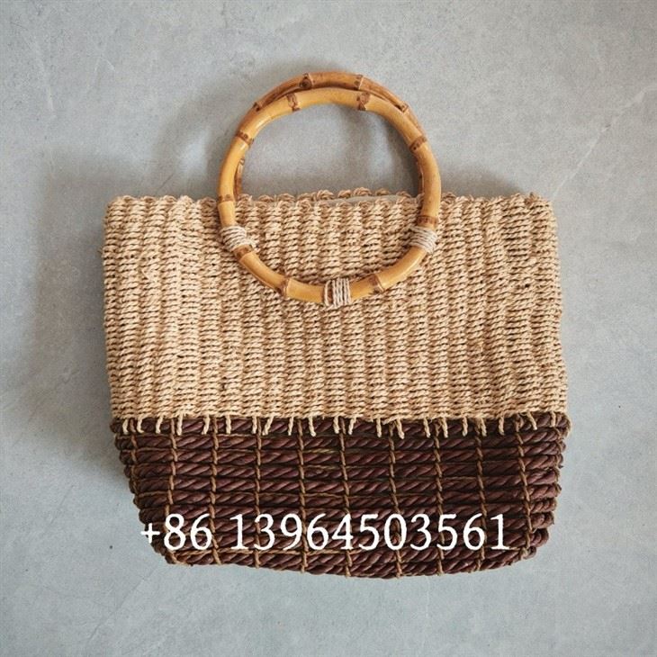 Bolsas chiques de mulheres de bambu de verdade
