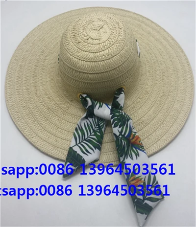 Mulheres Hat Summer Hat Papel SunHat