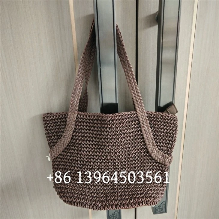 Bolsas de ombro de palha de palha de papel