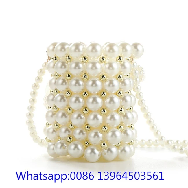 Bolsa Vintage Pearl Bead