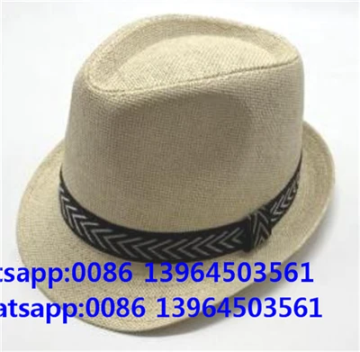 Chapéu de praia Fedora para homens e mulheres