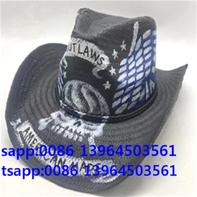 Chapéu de cowboy com padrão masculino para o dia a dia