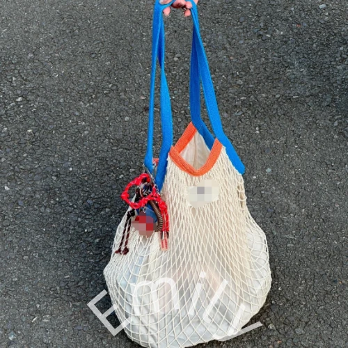 Sacolas de malha de sacolas de algodão