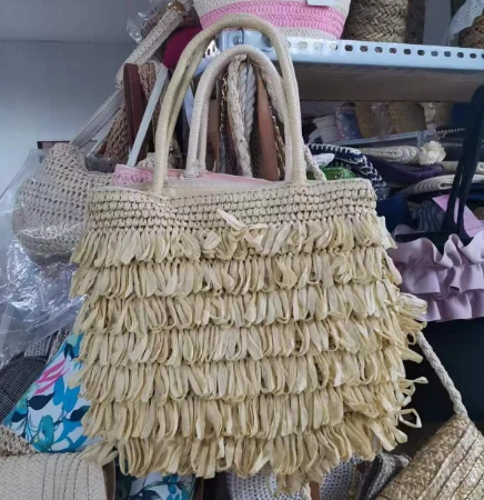 Bolsa de palha de peassagens