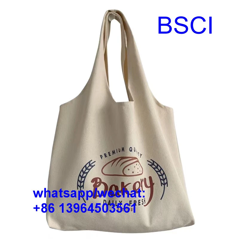 Bolsas grandes de lona com alças