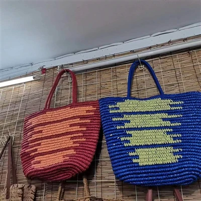 Bolsas de palha artesanais, você merece!