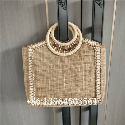 Bamboo lida com sacolas de praia femininas