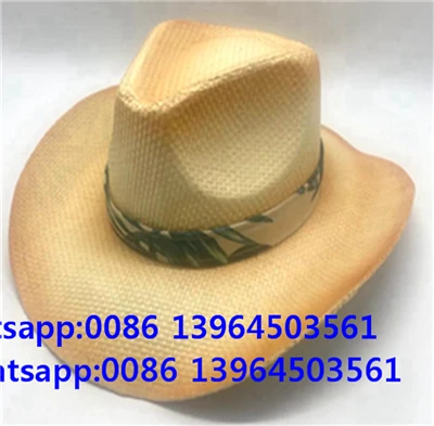 Chapéus ocidentais para homens chapéu de praia de sol