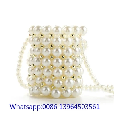 Bolsa Vintage Pearl Bead