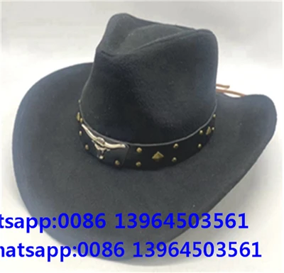 Chapéu Fedora Vintage Preto Para Homens
