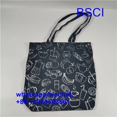 Sacolas de lona com padrão