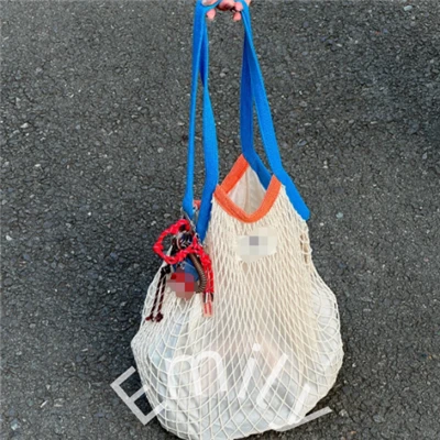 Sacolas de malha de sacolas de algodão