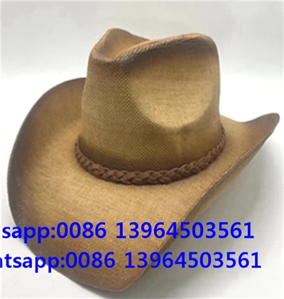Chapéu de cavalheiro Chapéu de palha Chapéu de cowboy Chapéu de praia ao ar livre
