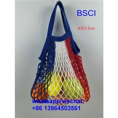 Sacolas de compras naturais reutilizáveis