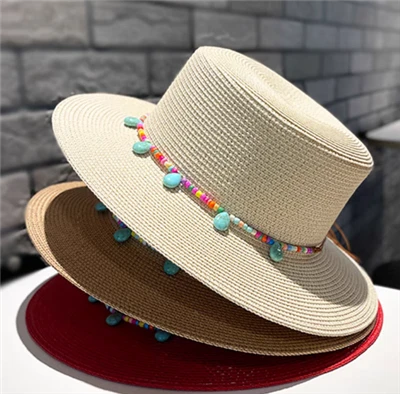 Chapéu de sol feminino de papel em forma de estilo nethnic